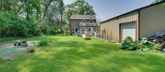 Walk to Lake George: Guest Suite in Oak Grove