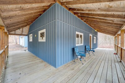 Walk to Hinckley Reservoir: Cabin w/ Deck & Yard!
