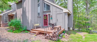 Steps to Jack Frost Ski Resort: Townhome w/ Decks