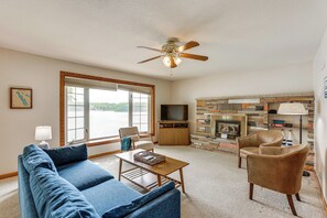 Interior - Dock + Views: Scenic Lakefront Escape in Harrison (Harrison)