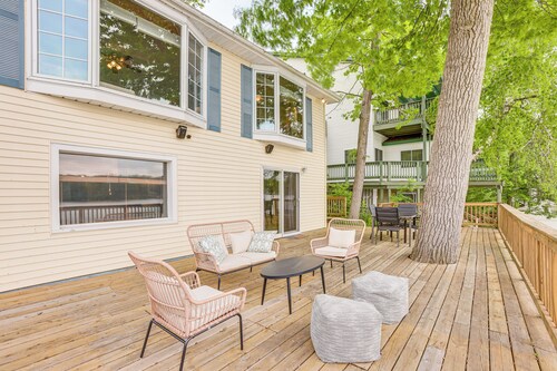 Dock + Views: Scenic Lakefront Escape in Harrison