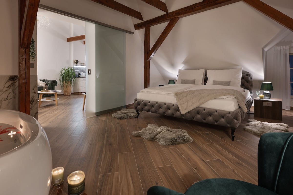 Appartamento familiare, 2 camere da letto, non fumatori, balcone | Una cassaforte in camera, ferro/asse da stiro, Wi-Fi gratuito