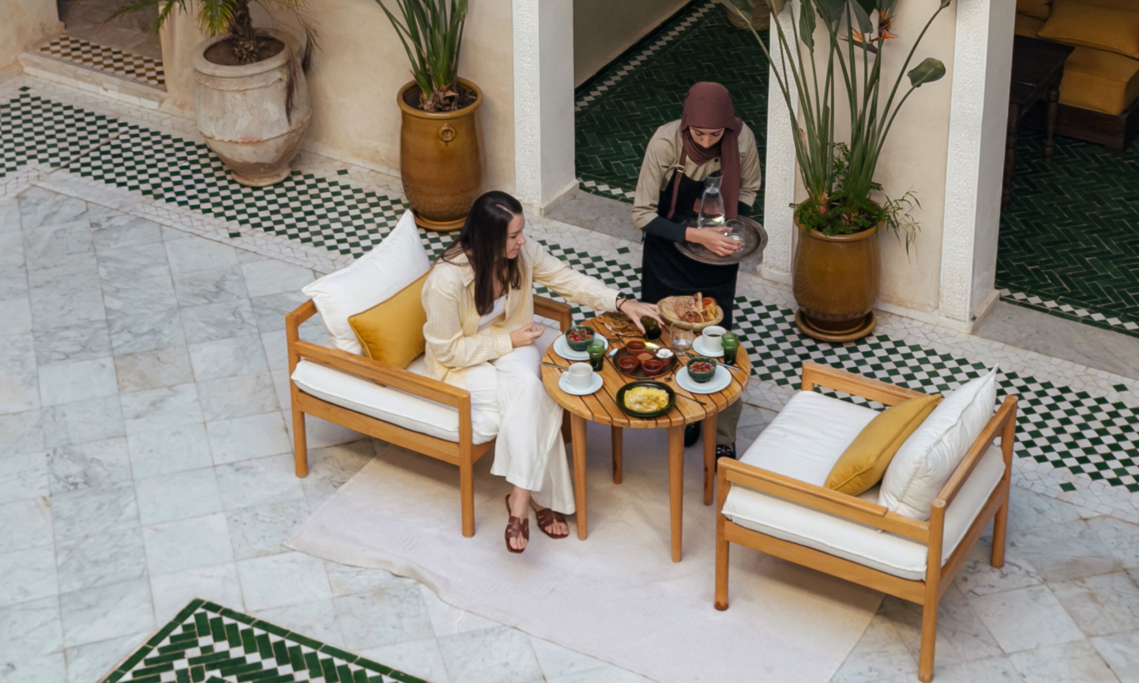 Free daily full breakfast