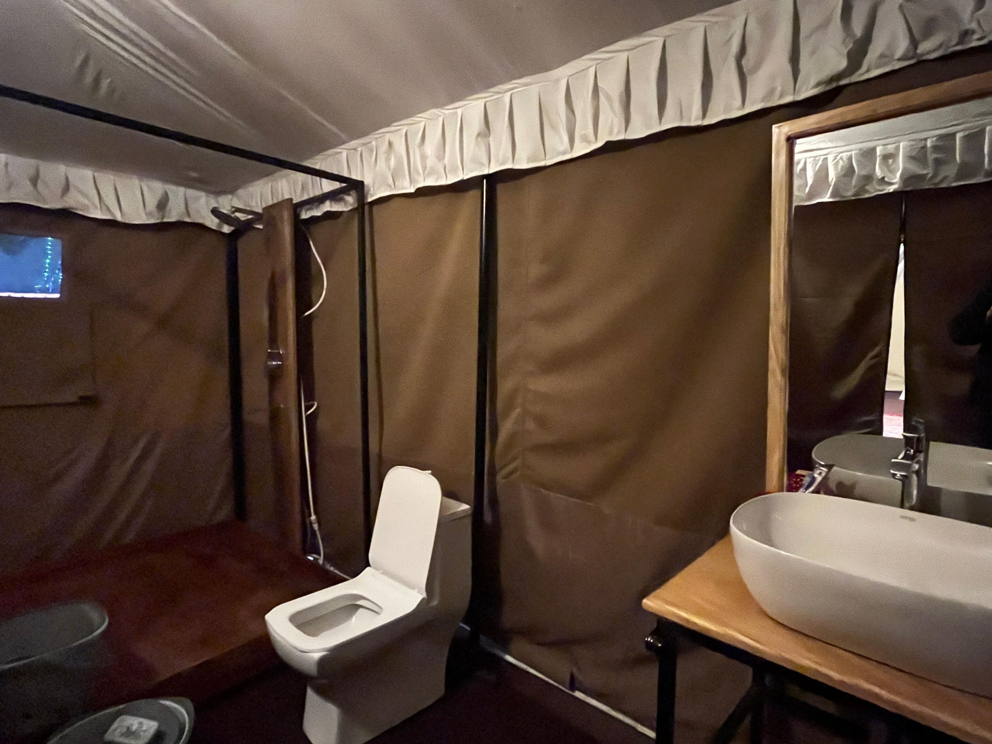 Deluxe Double or Twin Room, Balcony, River View | Bathroom | Shower, free toiletries, towels, soap