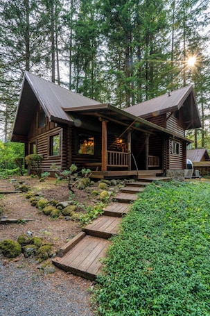 Exterior. Log Cabin Compound | 6BR/5.5BA | 2 Hot Tubs