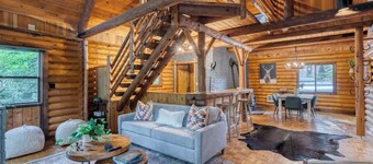 Hot Tubs • Retro Airstreams • Log Cabin Compound