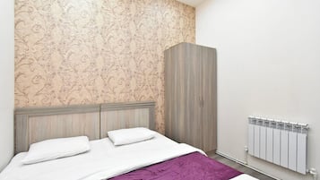 Blackout curtains, iron/ironing board, free WiFi