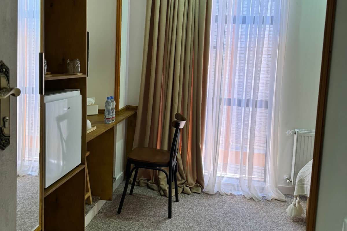 Standard dubbelrum - utsikt mot innergården | Vardagsrum