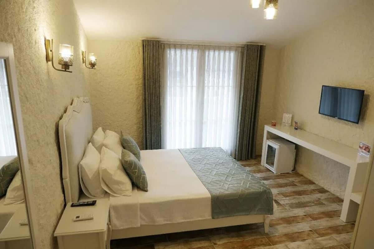 Hochwertige Bettwaren, Minibar, kostenloses WLAN, Bettwäsche