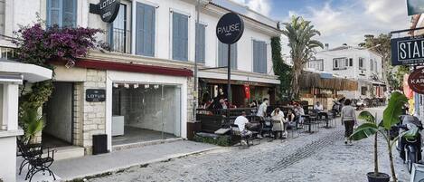 Fachada de la propiedad