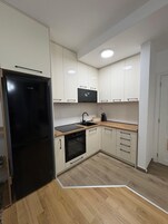 Superior Apartment, Balcony | Private kitchen