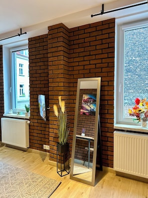 Superior Apartment, Air conditioning, City View | Individually decorated, iron/ironing board, free WiFi, bed sheets