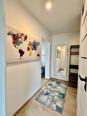 Familien-Suite, Stadtblick | Wohnbereich