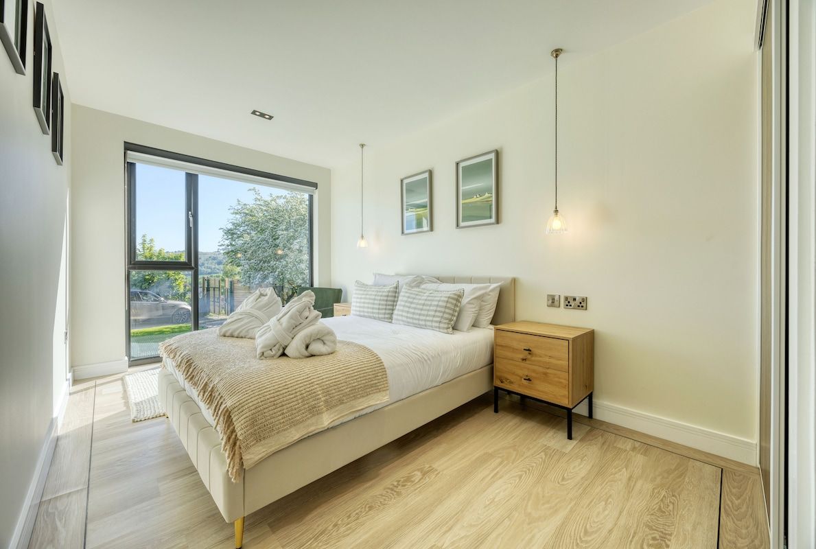 Comfort and elegance combine in this peaceful double bedroom