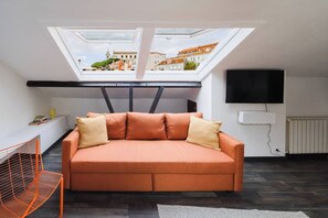 Smart TV, chimenea