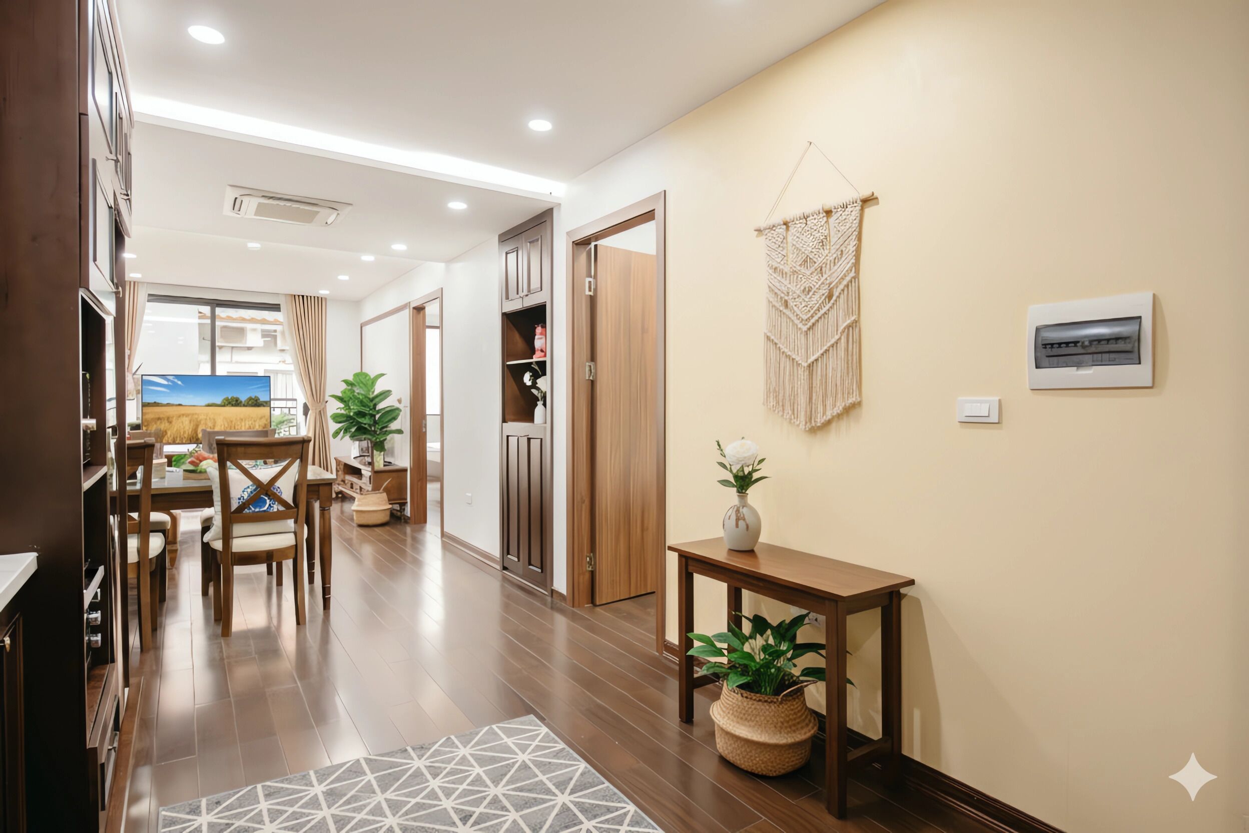 Superior Apartment, Balcony, Courtyard View | Living area