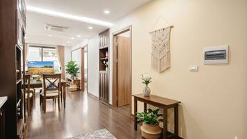 Superior Apartment, Balcony, Courtyard View | Living area