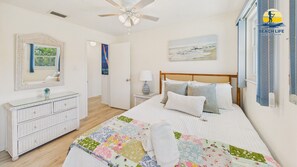 4 bedrooms, iron/ironing board, travel cot, free WiFi