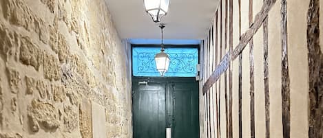 Entrada de la propiedad