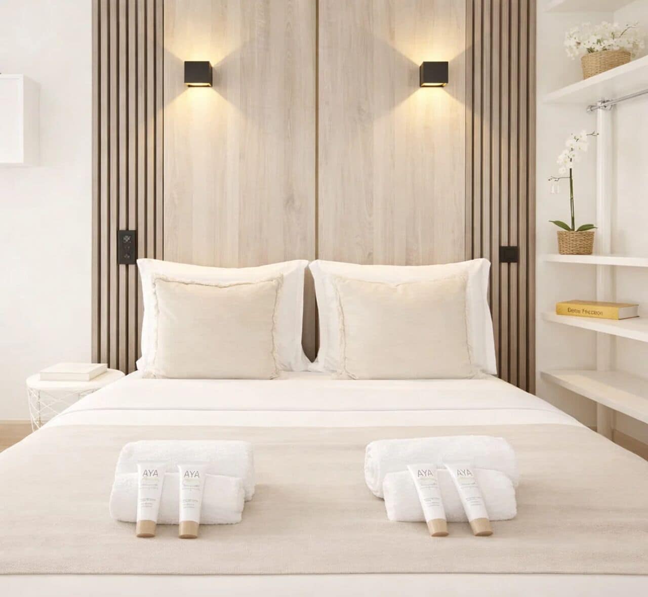 Premium Studio, Courtyard View | Living area | 80-cm Smart TV with digital channels