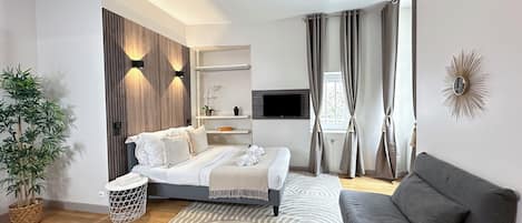 Premium-studiolejlighed - udsigt til gårdsplads | Udsigt fra værelset