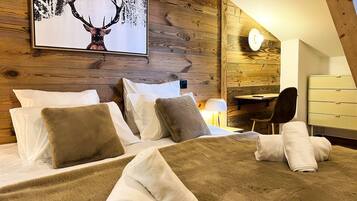 2 chambres, fer et planche Ă repasser, accĂšs Internet, draps fournis