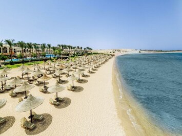 Private beach