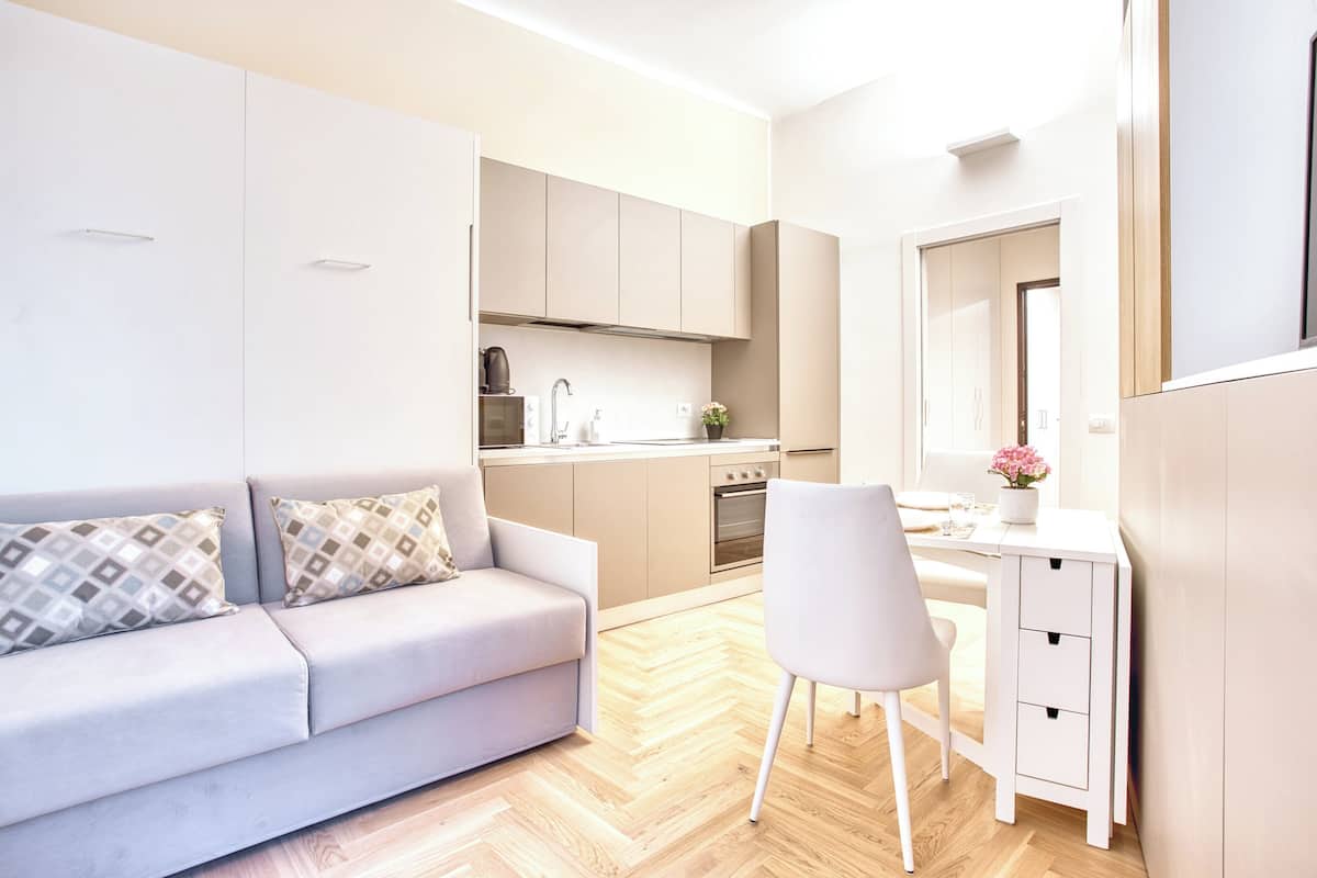 Appartement, 1 chambre | Coin séjour