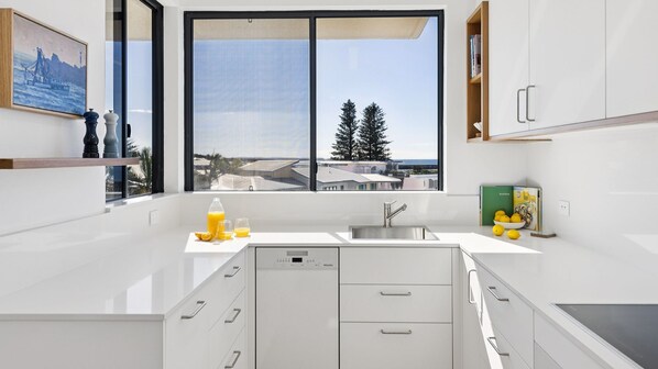 Dishwasher, dining tables