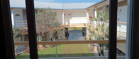 Blick auf den Garten