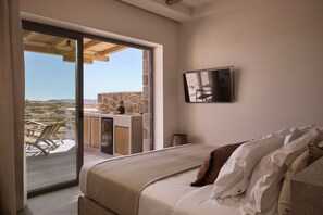 Ropa de cama hipoalergénica y minibar