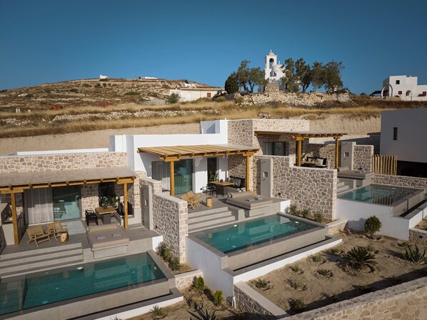 Fachada de la propiedad