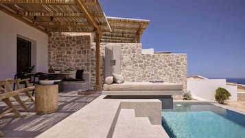 Suite, eigener Pool | Eigener Pool