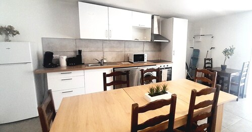 Appt 8 pers. au RDC à Vallères