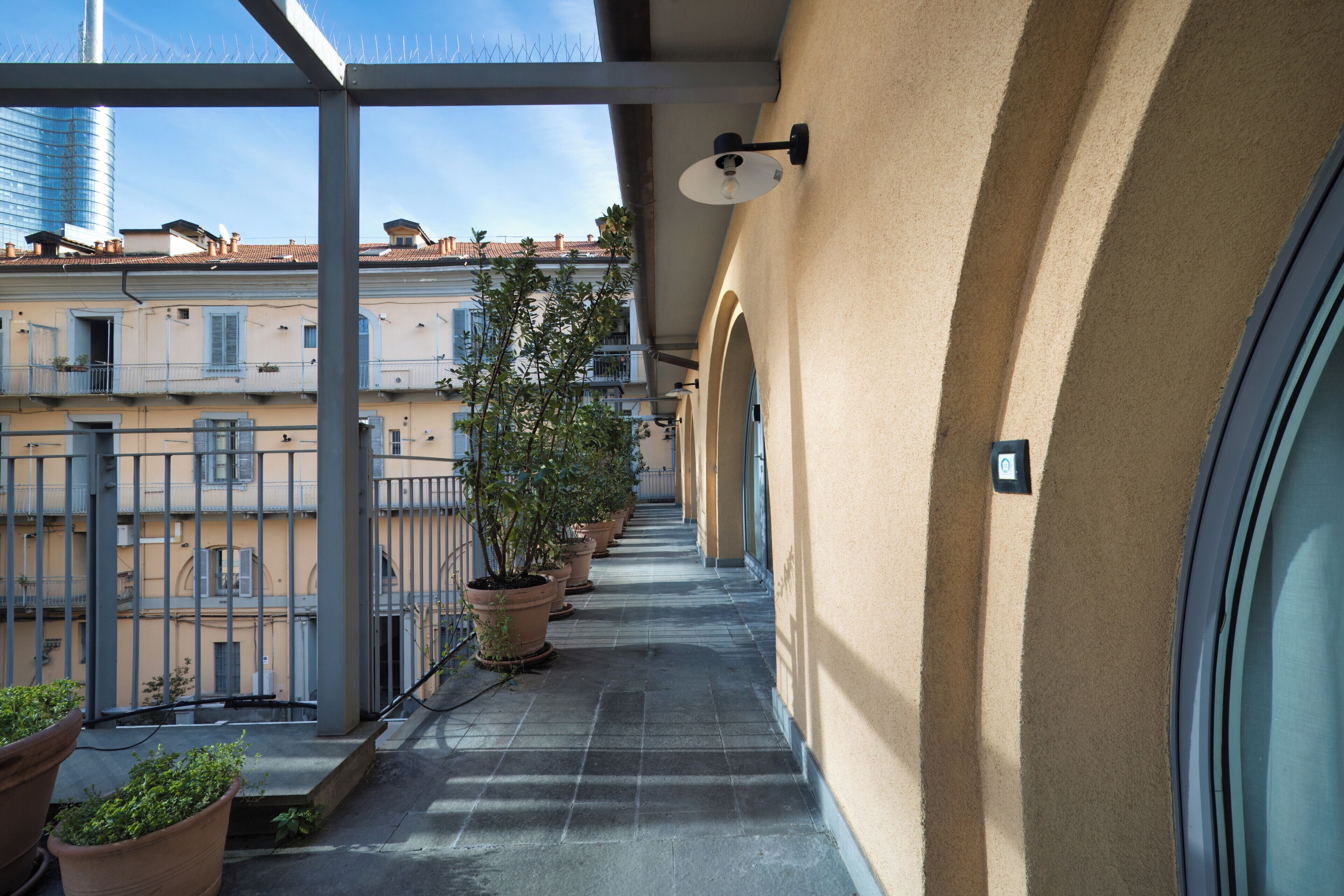 Appartement Classique, vue ville | Terrasse/Patio