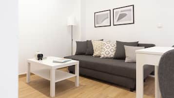 Estudio básico, patio | Zona de estar