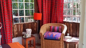 Executive Double Room, Garden View | Free WiFi, bed sheets