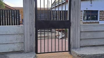 Entrada de la propiedad