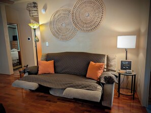 Smart-tv en een open haard