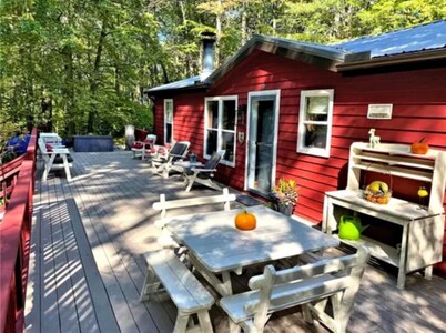 Mountain-Top Escape with Huge Deck, Fire Pit, Pet-Friendly