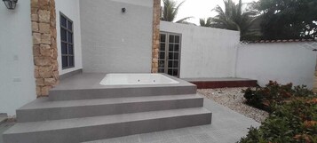Entrada de la propiedad