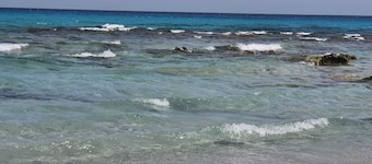 A pleasant ground floor 5 minutes' walk from the beach