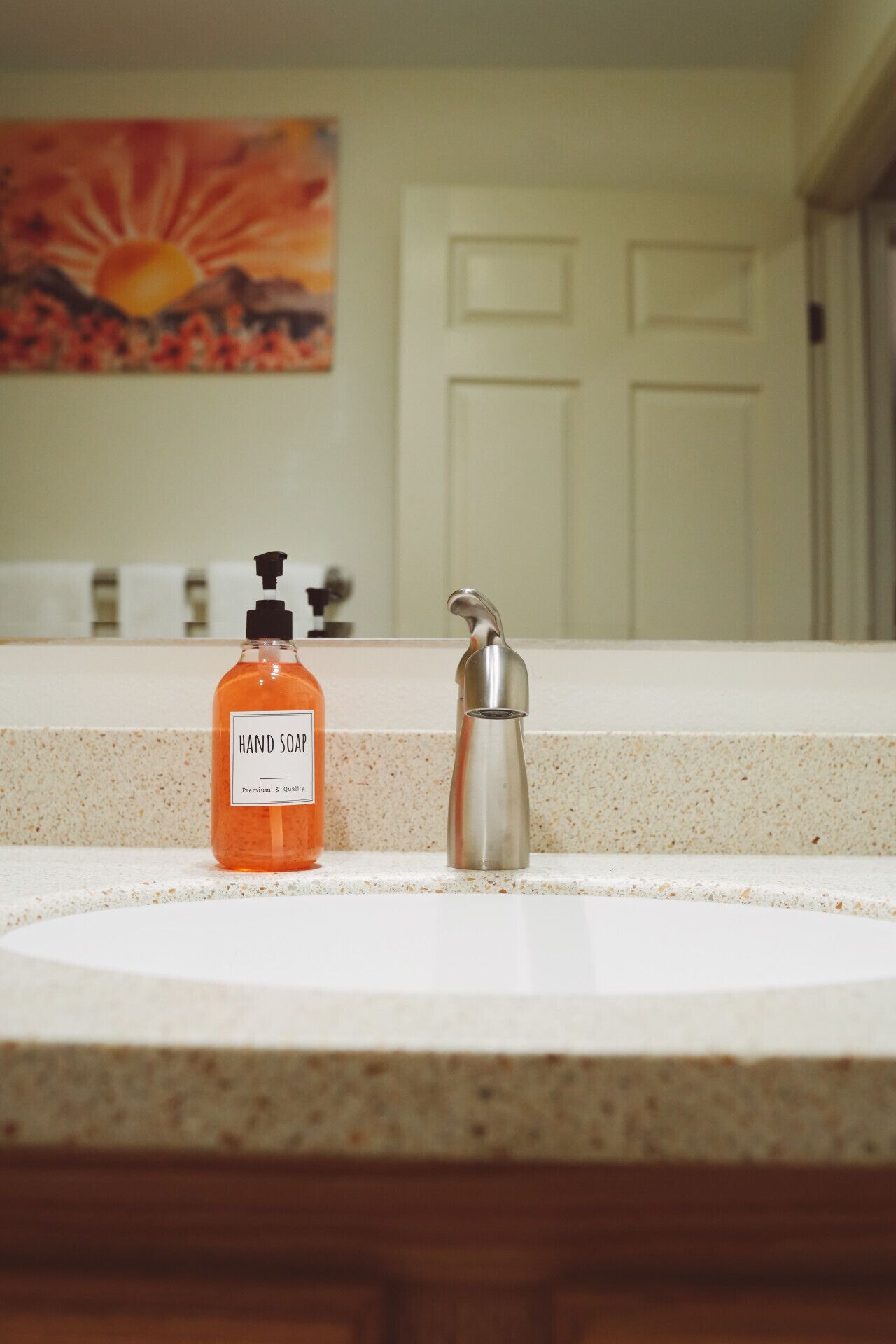 ヘアドライヤー、タオル