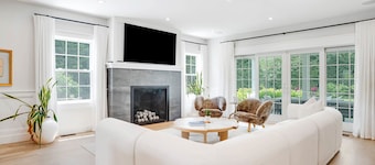 Luxury Resort-Style Retreat in the Heart of Sag Harbor with Heated Pool,...