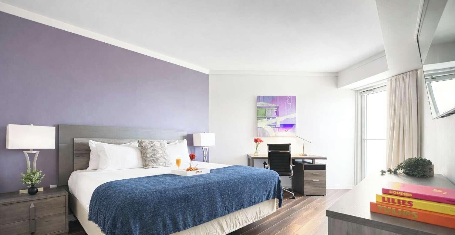 1 bedroom, iron/ironing board, travel crib, WiFi