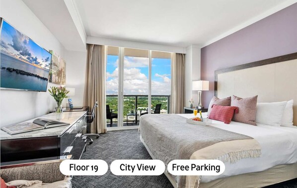 Iron/ironing board, travel crib, WiFi, bed sheets