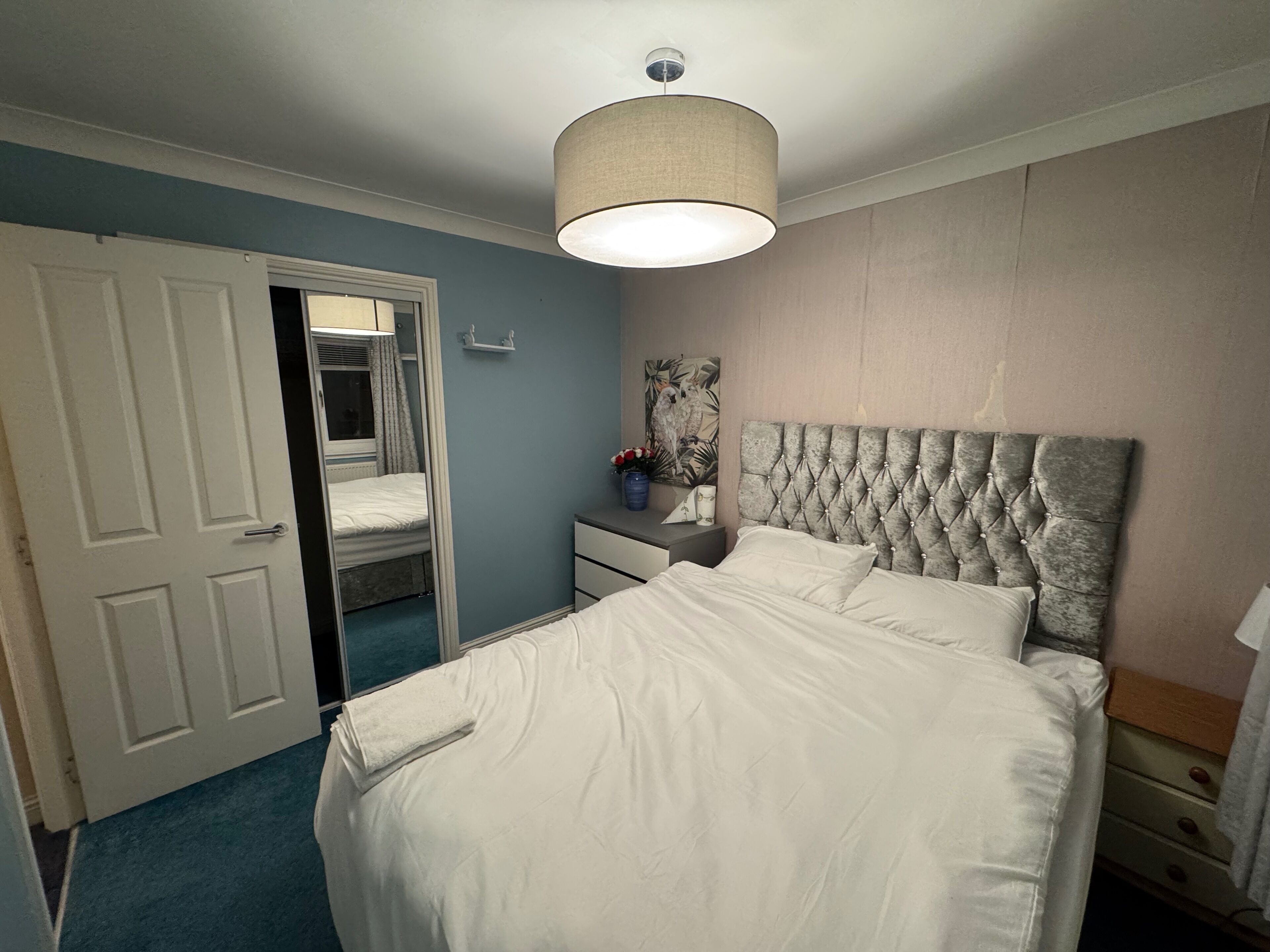 3 間臥室、熨斗/熨衣板、免費無線上網、床單