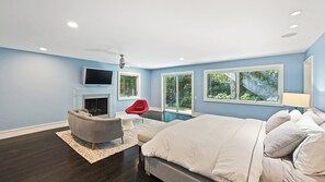 4 soveværelser, strygejern/strygebræt, internetforbindelse, sengetøj