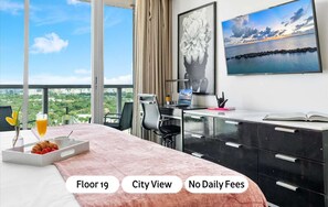 Iron/ironing board, travel crib, WiFi, bed sheets