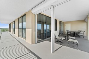 Condo, Multiple Beds (Bluewater 806) | Outdoor dining - Bluewater 806 (Orange Beach)